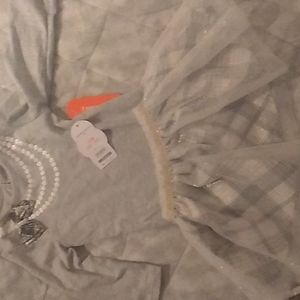 One peice top and skirt